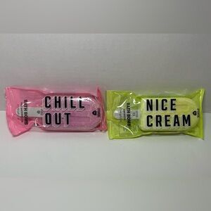 Victoria’s Secret PINK Ice Cream Bath Bombs Pink Watermelon, Kiwi Water New